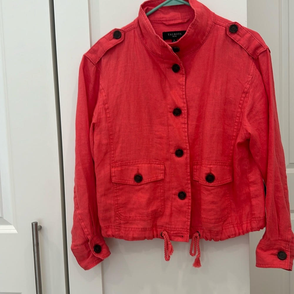Talbots Fall Jacket. Spruce up your fall wardrobe!  Size P.
